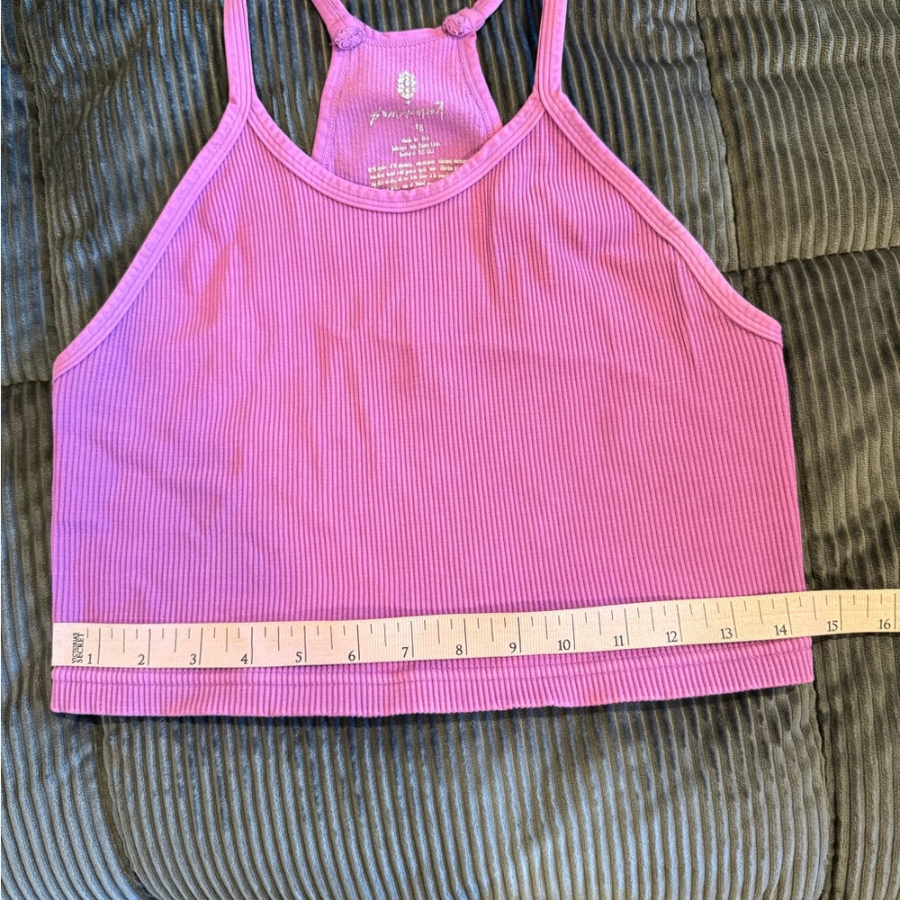 FP Movement by Free People Happiness Runs Long Crop Tank - Picture 2 of 3